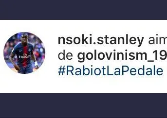 PSG : Quand Nsoki like un commentaire insultant sur Rabiot