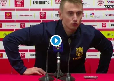 Rongier imite Halilhodžić en conférence de presse