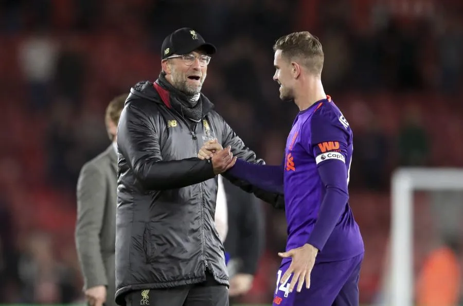 Klopp : «<span style="font-size:50%">&nbsp;</span>Si j&rsquo;écrivais un livre sur Henderson, il ferait 500 pages <span style="font-size:50%">&nbsp;</span>»