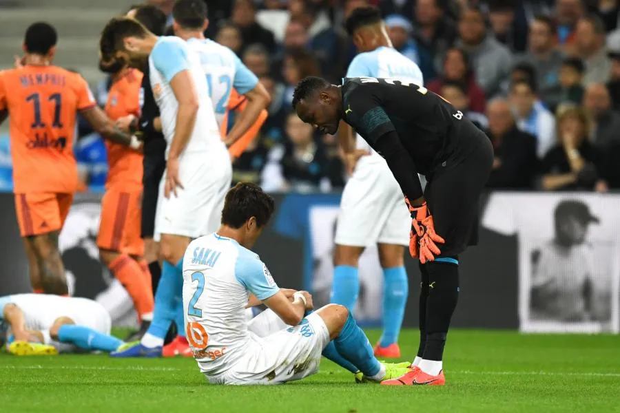 Les notes de Marseille contre Lyon