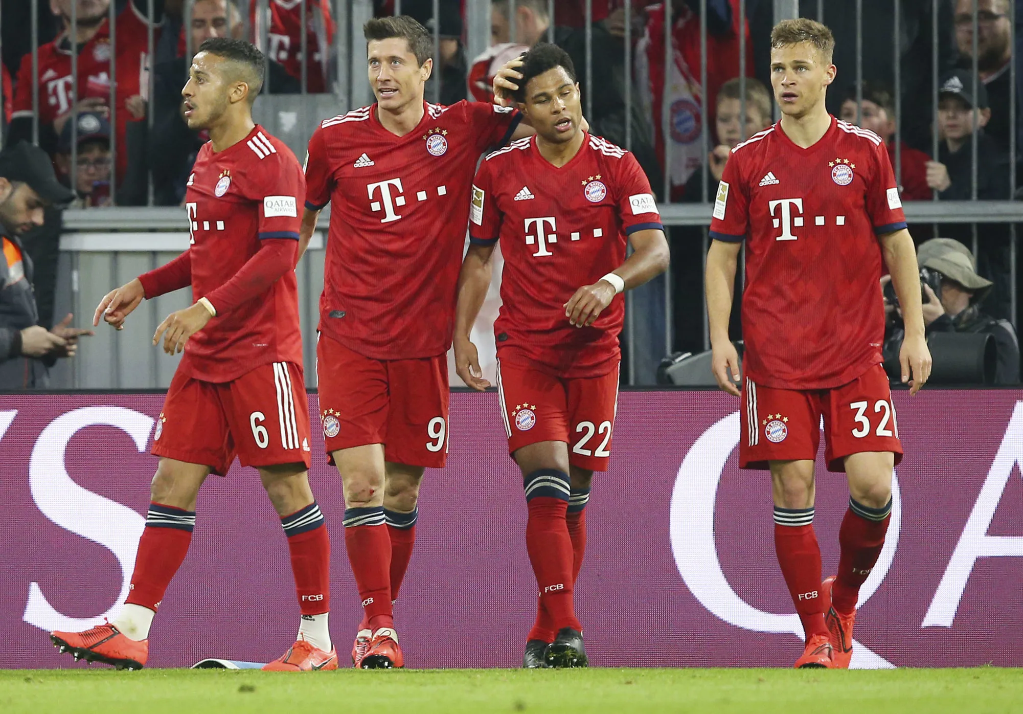 Les cinq hommes du titre 2019 du Bayern Munich