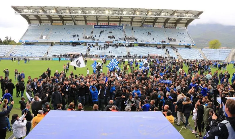On était à Bastia-Istres pour fêter la montée