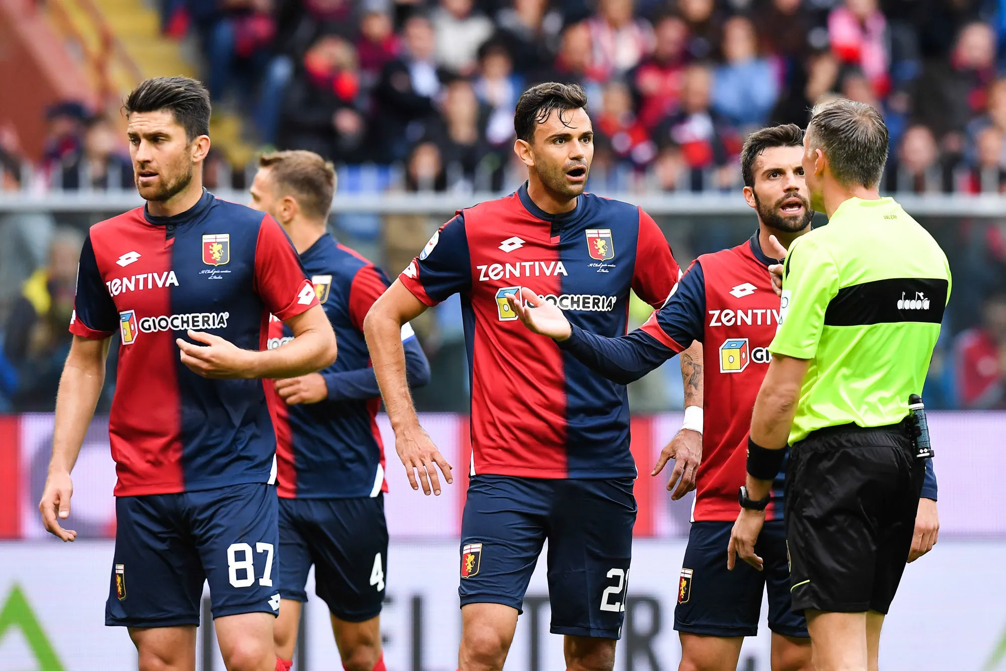 La galère dans les Gênes