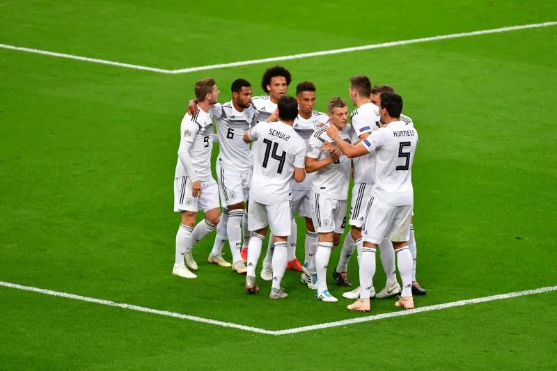 Les notes de l&rsquo;Allemagne contre la France