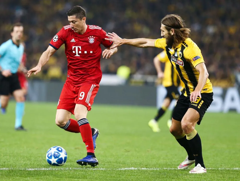 Le Bayern en mode diesel à Athènes