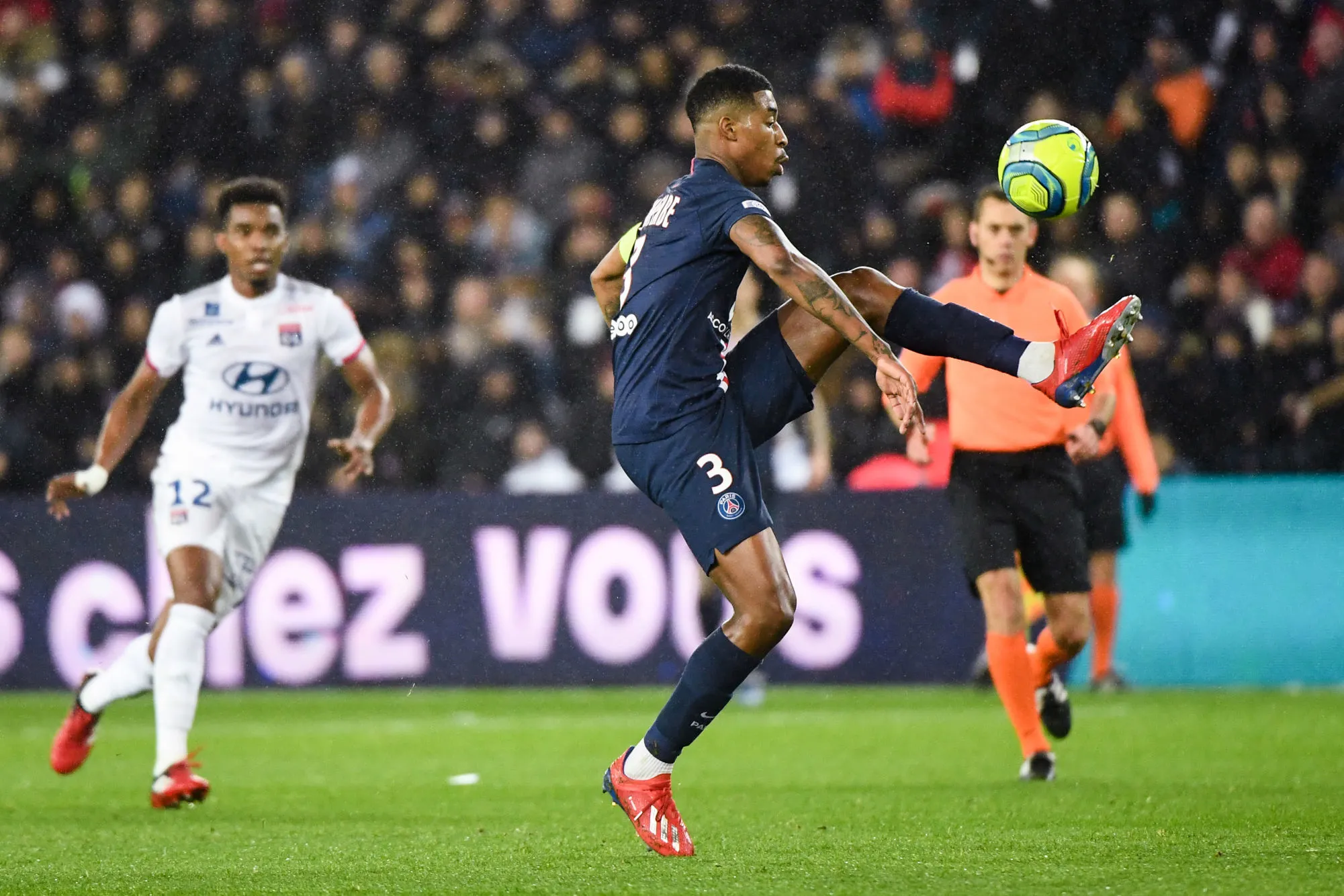 Les notes de Paris face à Lyon