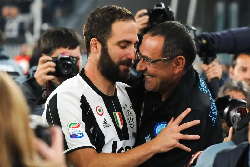 La Vieille Dame et Sarri, virage à 180 degrés