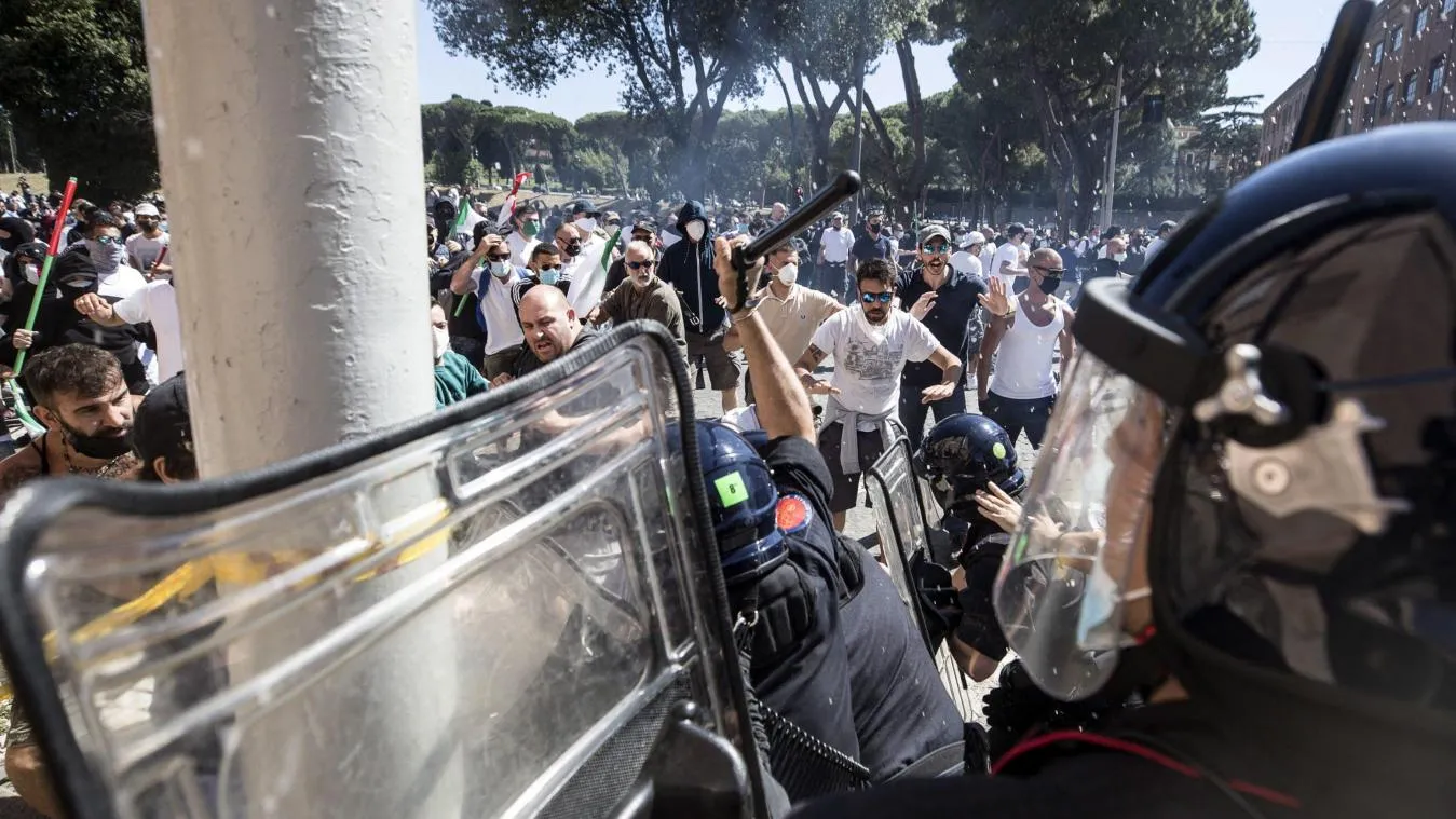 Rome, la marche qui fâche