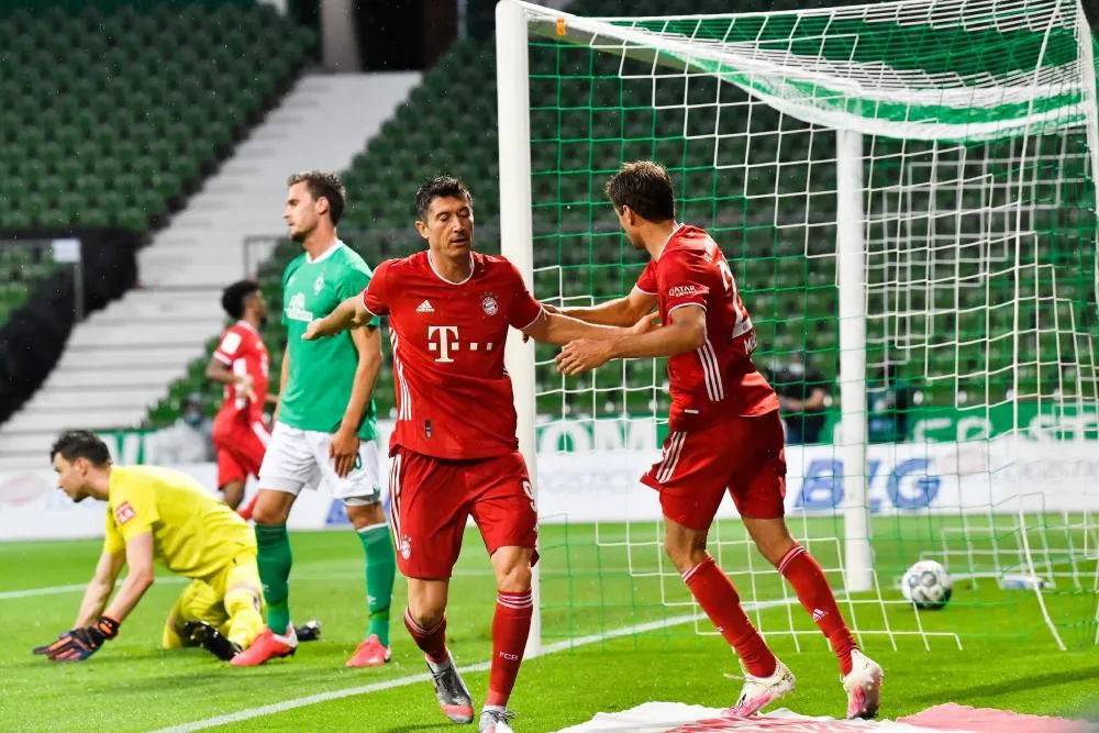 Le Bayern titré sur la pelouse du Werder