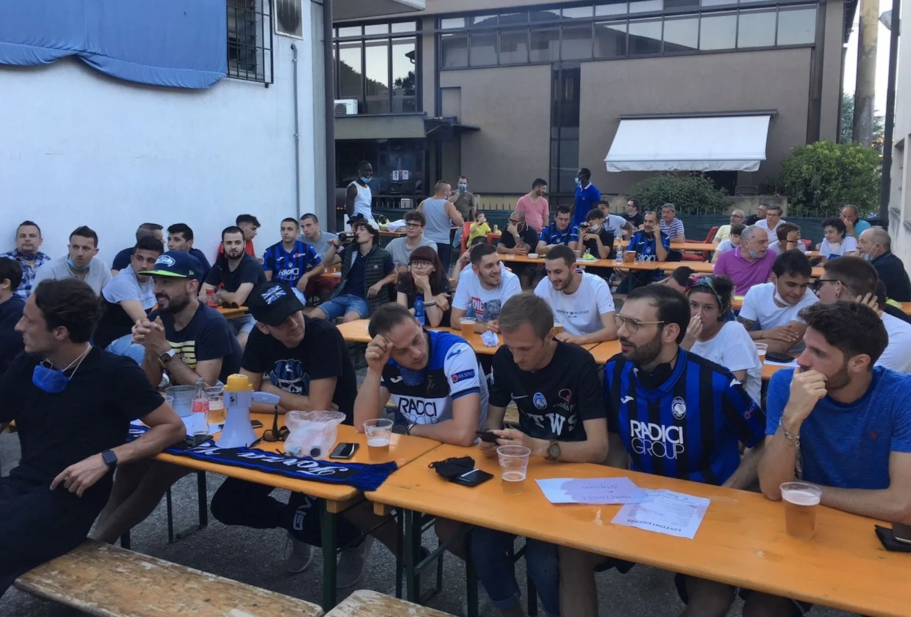 On était à Bergame pour le match de reprise de l&rsquo;Atalanta