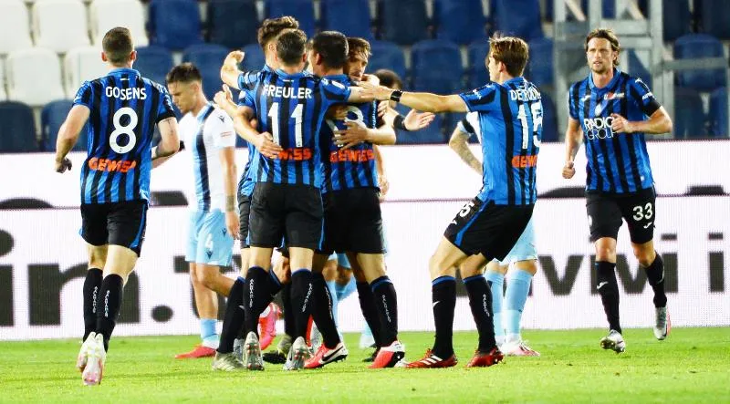 L&rsquo;Atalanta retourne la Lazio