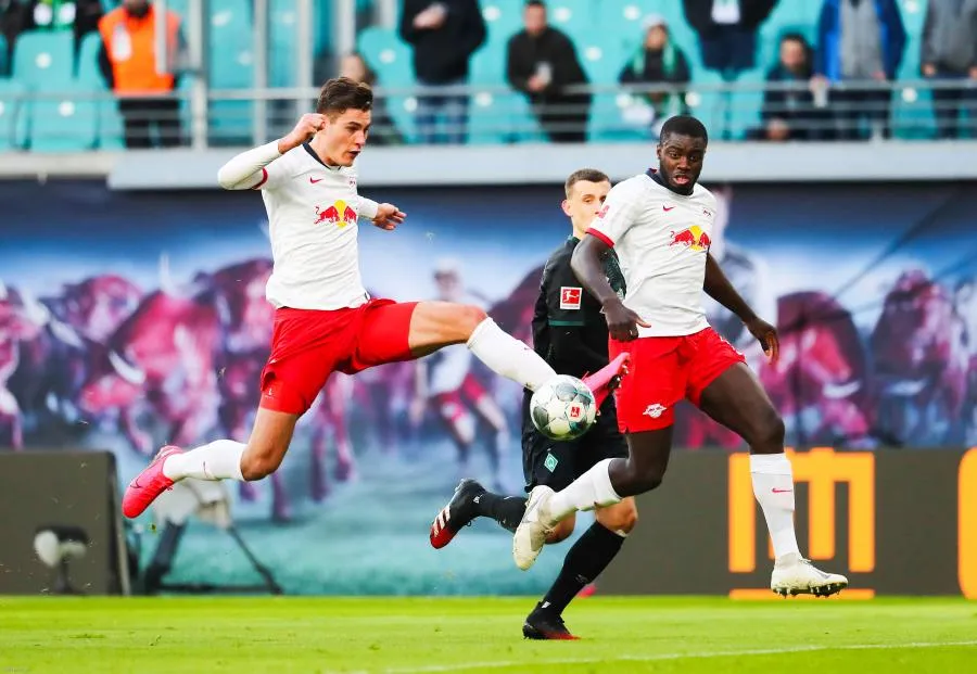 Leipzig repasse en tête, le Werder s&rsquo;enfonce dans la zone rouge