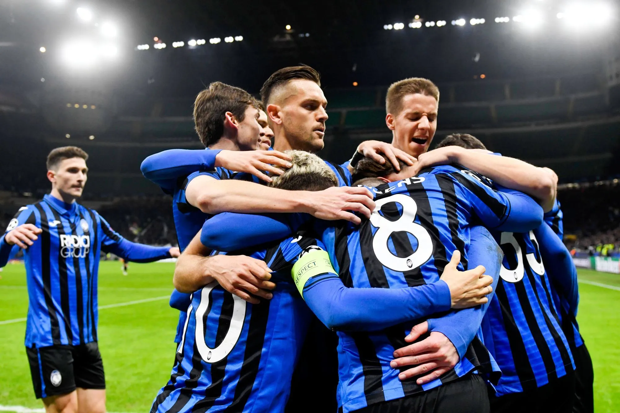 L&rsquo;Atalanta Bergame en flamme, après le gros succès contre Valence