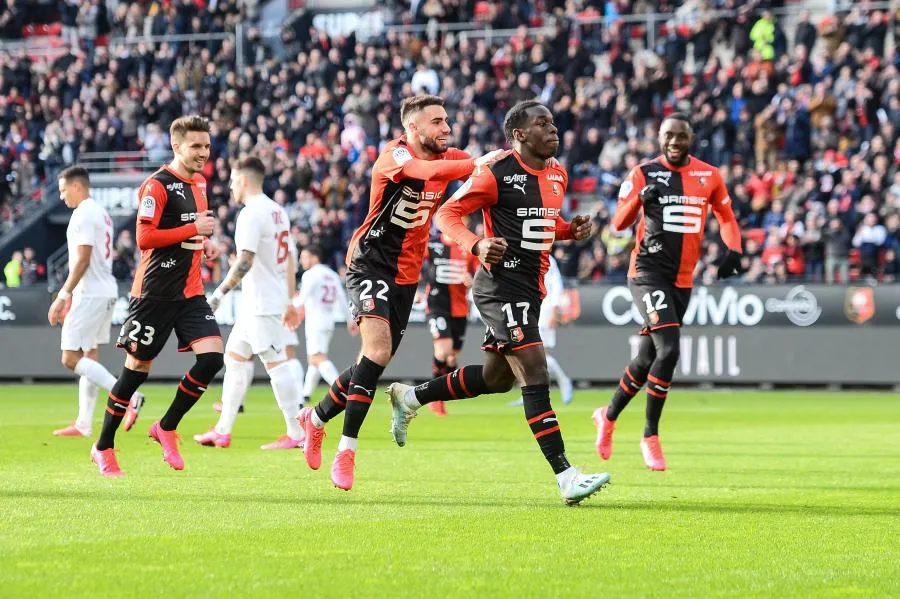 Rennes fait exploser Montpellier