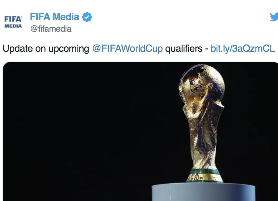Les qualifications pour la Coupe du monde 2022 reportées en Asie