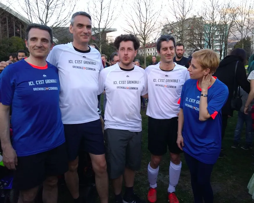 À Grenoble, la nouvelle gauche écologiste fait équipe en crampons