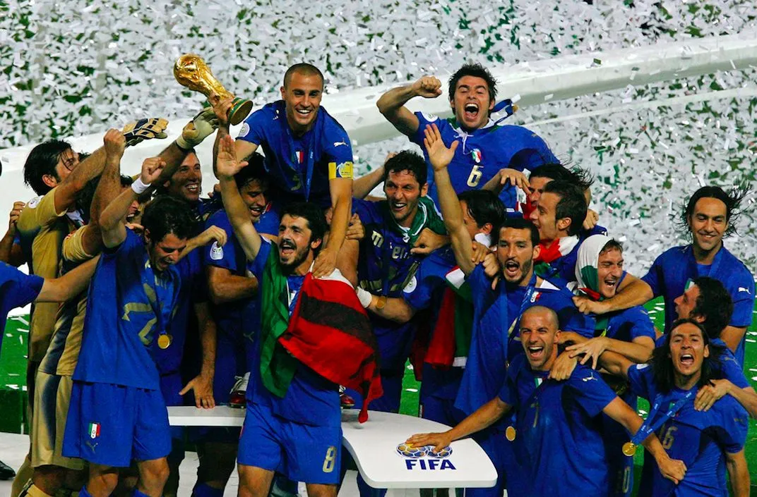 L&rsquo;Italie et le Mondial à l&rsquo;envers