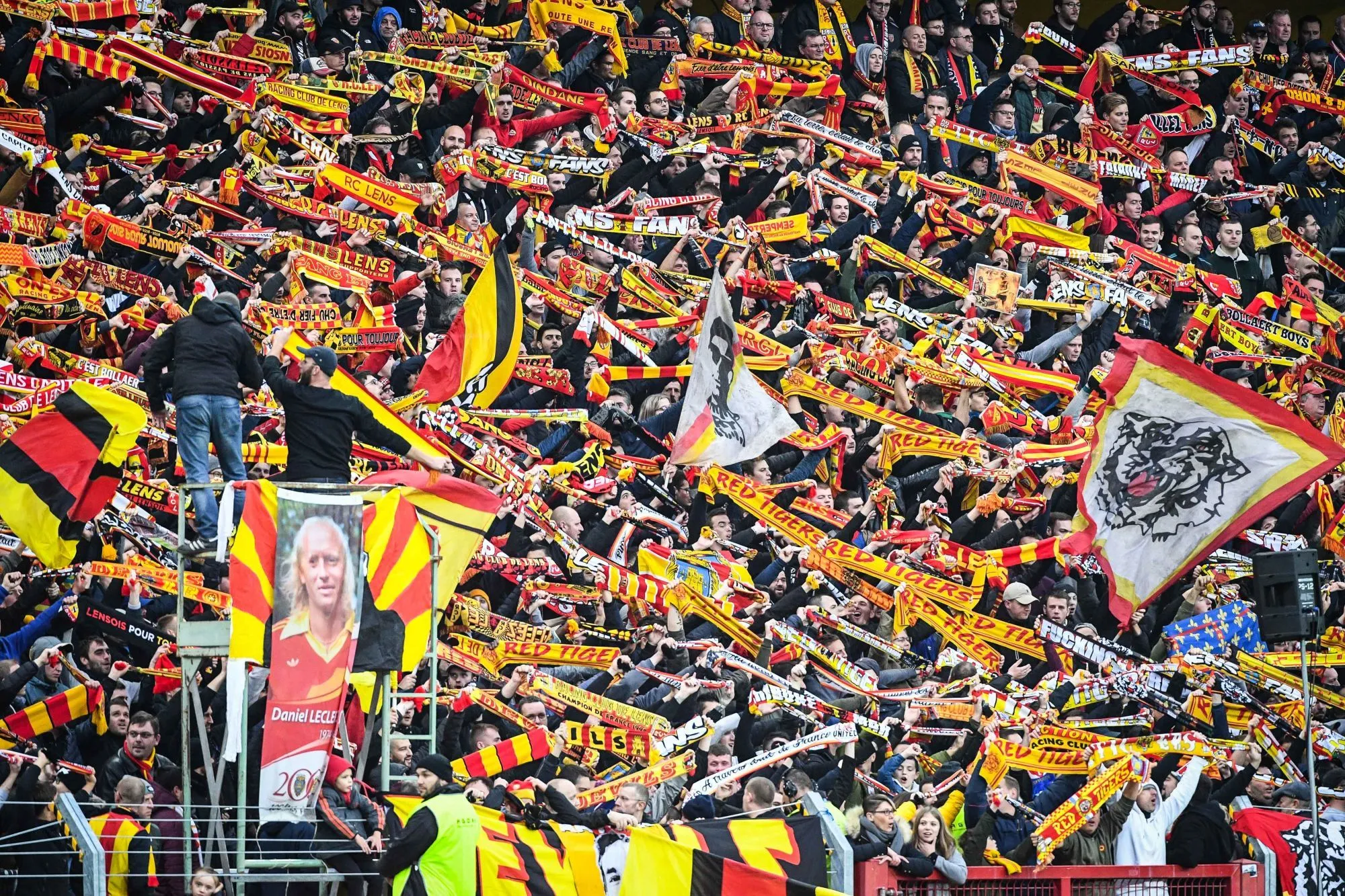 Le jour où le RC Lens a invité 45 000 personnes au stade Bollaert