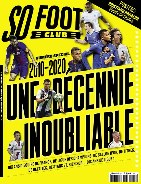 LISEZ GRATUITEMENT LE DERNIER NUMÉRO DE SO FOOT CLUB