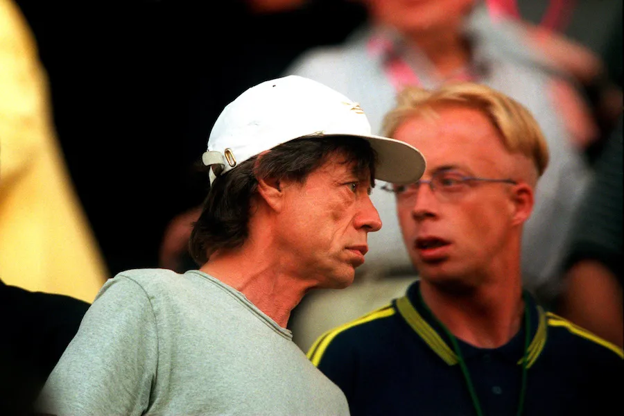 Mick Jagger, côté foot