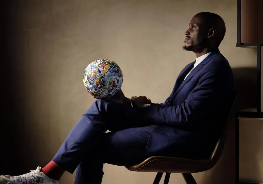 Marc-Antoine Fortuné : «<span style="font-size:50%">&nbsp;</span>J&rsquo;essaye d’initier la bulle du football au milieu de l&rsquo;art<span style="font-size:50%">&nbsp;</span>»