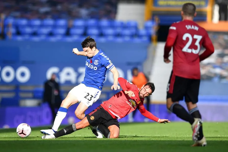 Manchester United et Bruno Fernandes refilent leur blues à Everton