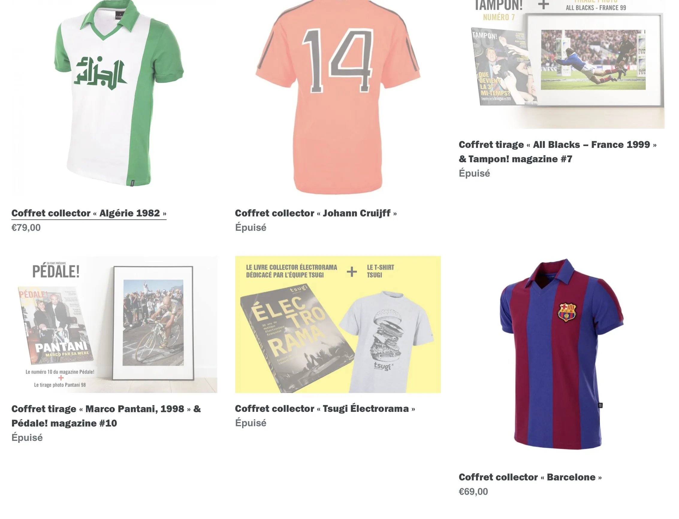 Barcelone, Algérie, Nantes… Offrez un maillot vintage pour Noël !