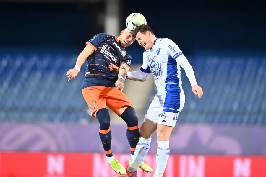 Troyes s&rsquo;offre un bol d&rsquo;air en s&rsquo;imposant à Montpellier