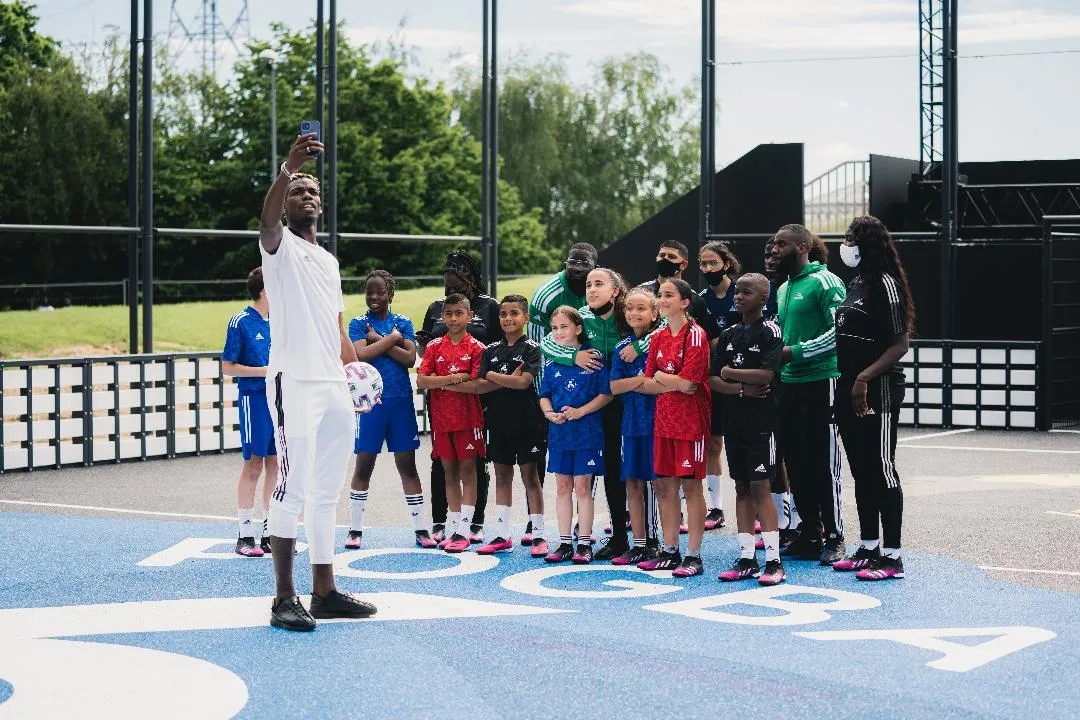 On a vu France-Hongrie sur le playground Paul Pogba