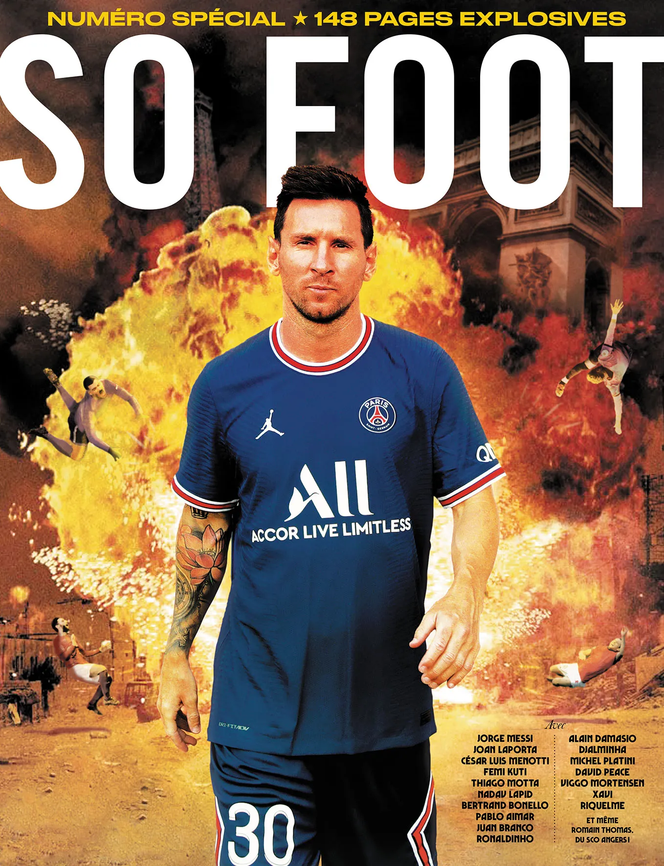 Au sommaire du SO FOOT 100% Lionel Messi