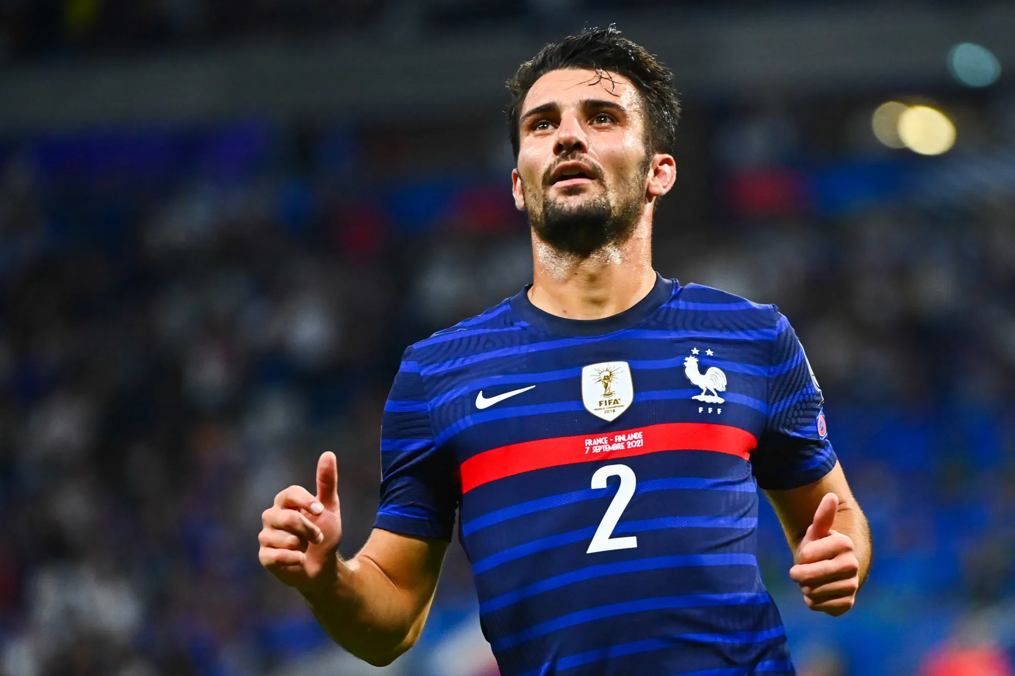 France-Finlande : Léo Dubois massif