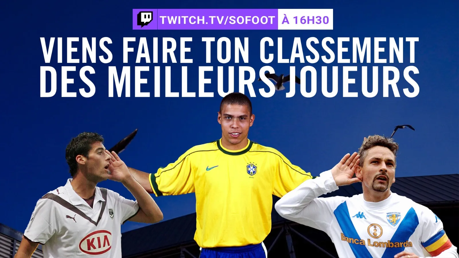 Live Twitch : On classe les 100 meilleurs joueurs de l&rsquo;histoire