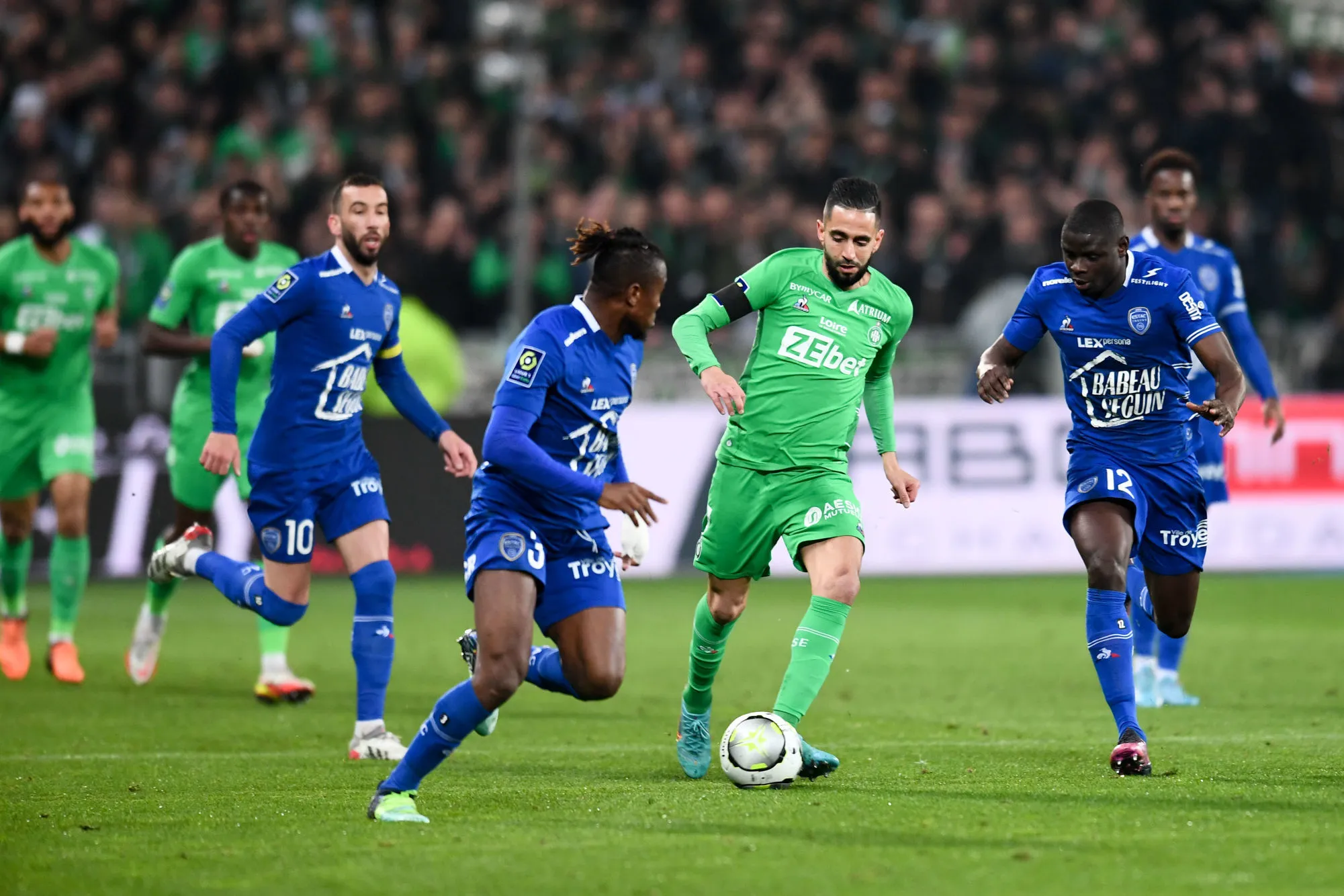 En direct : Saint-Étienne – Troyes