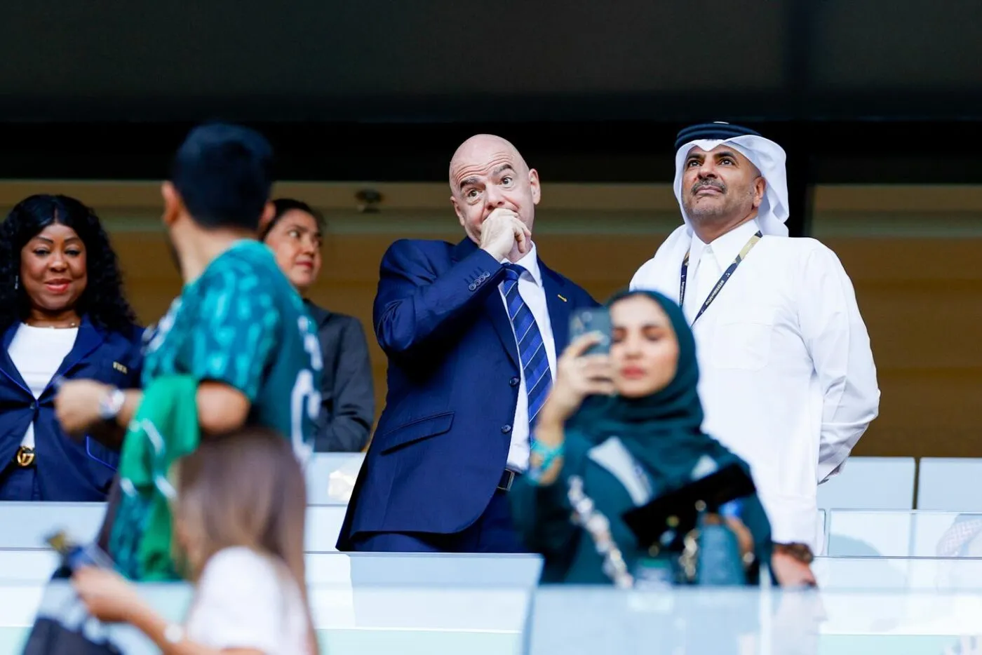 L’Arabie saoudite dévoile son stade dans le ciel
