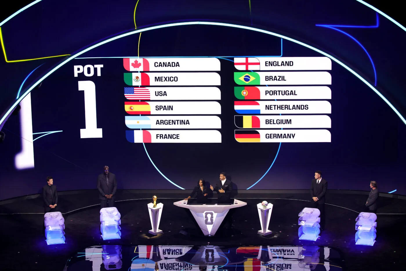 Revivez le tirage au sort de la Coupe du monde 2026