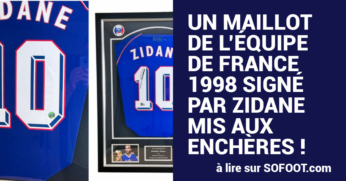 Photo : Zinédine Zidane et l'équipe vainqueur de la fin. © Norbert